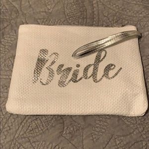 Bride clutch/cosmetic bag